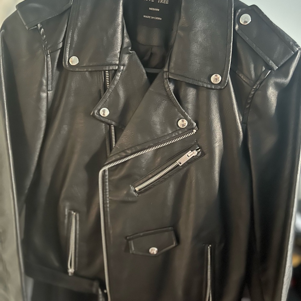 Leather Rider Jacket - Picture 2 of 8